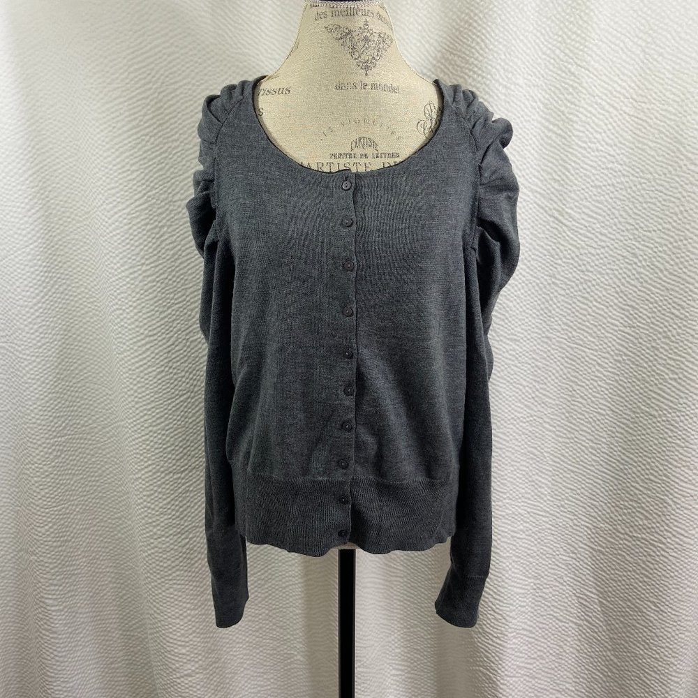 Rare Krimson Klover Wool Sweater by the sweater girl Biella Yarn Sugared Lace - Picture 1 of 13